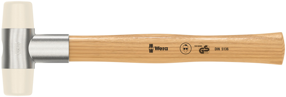 101 Soft-faced hammer with nylon head sections - 101 Gr. 3/32