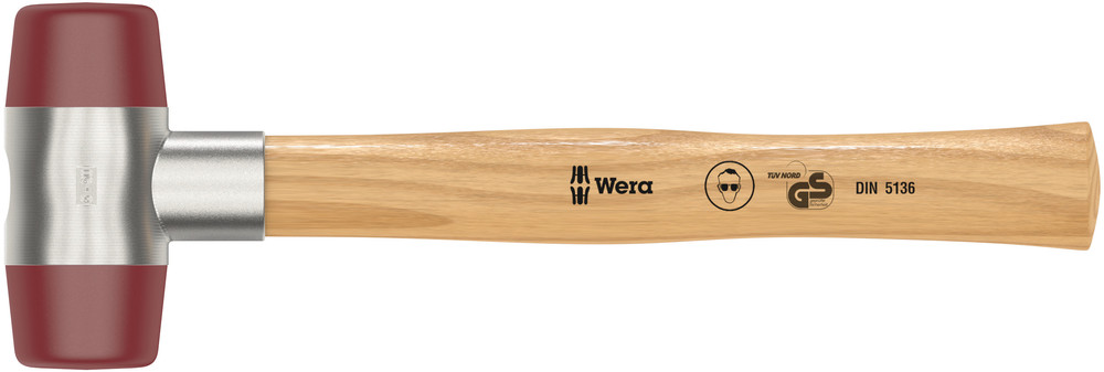 102 Soft-faced hammer with urethane head sections - 102 Gr. 6/50