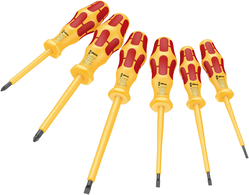 1060 i/1065 i/6 Kraftform VDE screwdriver set - 1060 i/1065 i/6