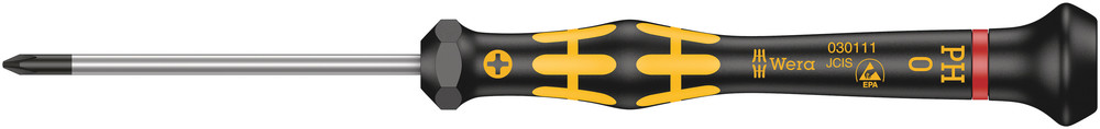 1550 PH ESD Kraftform Micro screwdriver for Phillips screws - 1550 ESD Micro PH 0 x 60 mm