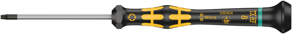 1567 TORX® HF ESD Kraftform Micro screwdriver with holding function for TORX® screws - 1567 ESD Micro HF TX 8 x 60 mm