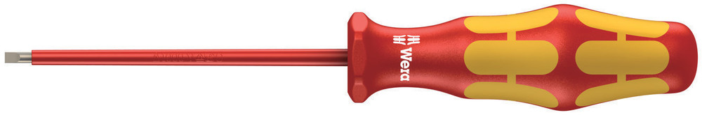 160 i VDE Insulated screwdriver for slotted screws - 160 i 0,4 x 2,5 x 80 mm