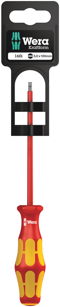 160 i SB VDE Insulated screwdriver for slotted screws - 160 i 0,5 x 3,0 x 100 mm SB