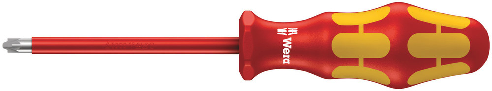 165 i PZ/S VDE Insulated screwdriver for PlusMinus screws (Pozidriv/slotted) - 165 i PZ/S # 1 x 80 mm