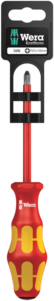 165 i PZ SB VDE Insulated screwdriver for Pozidriv screws - 165 i PZ 2 x 100 mm SB