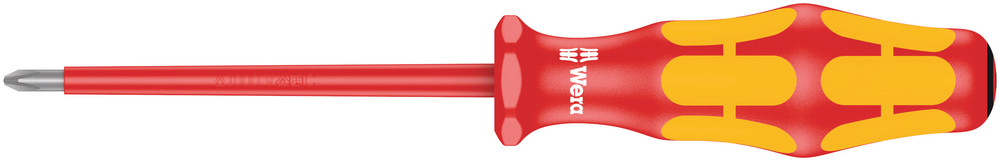 165 i PZ VDE Insulated screwdriver for Pozidriv screws - 165 i PZ 0 x 80 mm