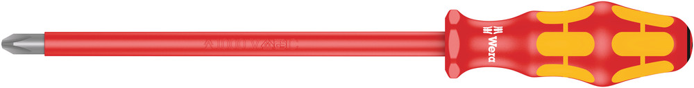 165 i PZ VDE Insulated screwdriver for Pozidriv screws - 165 i PZ 4 x 200 mm