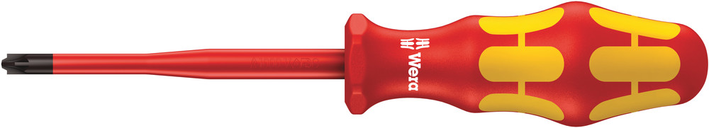 165 iS PZ/S VDE Insulated screwdriver with reduced blade diameter for PlusMinus screws (Pozidriv/slotted) - 165 iS PZ/S # 1 x 80 mm