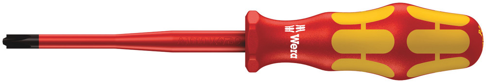 165 iSS PZ/S VDE Insulated screwdriver with reduced blade diameter for PlusMinus screws (Pozidriv/slotted) - 165 iSS PZ/S 2 x 100 mm