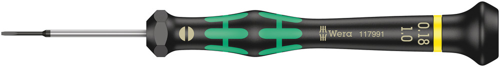 2035 Screwdriver for slotted screws for electronic applications - 2035 0,18 x 1,0 x 40 mm