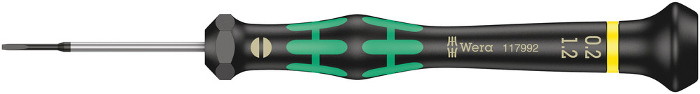 2035 Screwdriver for slotted screws for electronic applications - 2035 0,20 x 1,2 x 40 mm