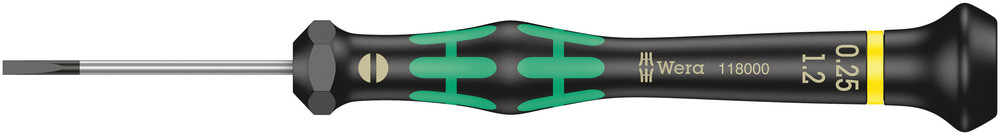 2035 Screwdriver for slotted screws for electronic applications - 2035 0,25 x 1,2 x 40 mm