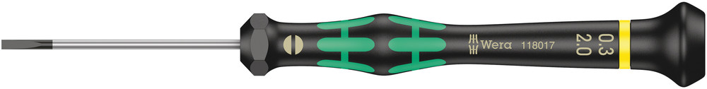 2035 Screwdriver for slotted screws for electronic applications - 2035   0,30 x 2,0 x 50 mm