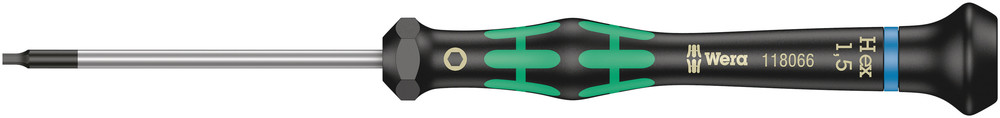 2054 Screwdriver for hexagon socket screws for electronic applications - 2054 Hex-Plus 1,5 x 60 mm