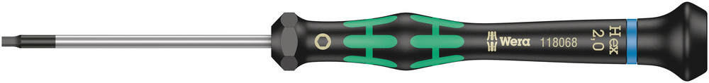 2054 Screwdriver for hexagon socket screws for electronic applications - 2054 Hex-Plus 2,0 x 60 mm