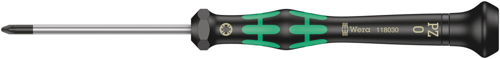 2055 PZ Screwdriver for Pozidriv screws for electronic applications - 2055 PZ 0 x 60 mm
