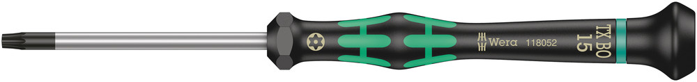 2067 TORX® BO Screwdriver for tamper-proof TORX® screws for electronic applications - 2067 BO TORX 15 x 60 mm