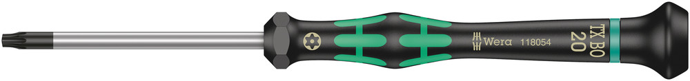 2067 TORX® BO Screwdriver for tamper-proof TORX® screws for electronic applications - 2067 BO TORX 20 x 60 mm