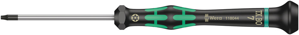 2067 TORX® BO Screwdriver for tamper-proof TORX® screws for electronic applications - 2067 BO TORX 7 x 60 mm