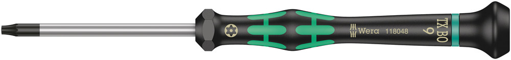 2067 TORX® BO Screwdriver for tamper-proof TORX® screws for electronic applications - 2067 BO TORX 9 x 60 mm