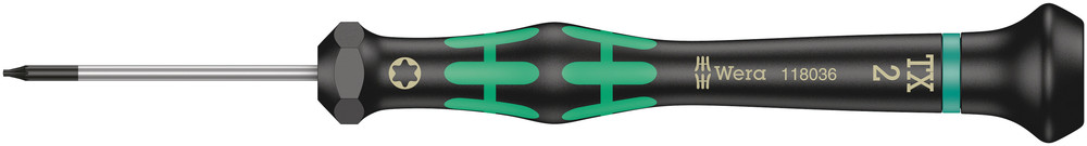 2067 TORX® Screwdriver for TORX® screws for electronic applications - 2067 TORX 2 x 40 mm