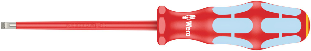 3160 i VDE Insulated screwdriver for slotted screws, stainless - 3160 i 0,8 x 4,0 x 100 mm