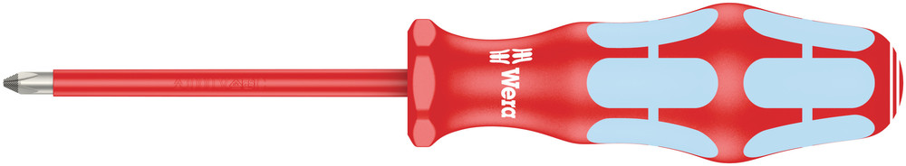 3162 i PH VDE Insulated screwdriver for Phillips screws, stainless - 3162 i PH 1 x 80 mm