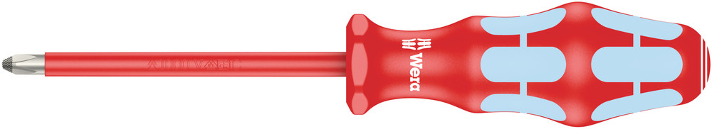 3162 i PH VDE Insulated screwdriver for Phillips screws, stainless - 3162 i PH 2 x 100 mm