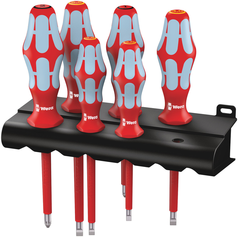 3165 i/6 Screwdriver set, stainless and rack - 3165 i/6 Rack