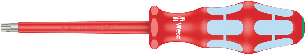 3167 i VDE-insulated TORX® screwdriver, stainless steel - 3167 i TORX 30 x 100 mm