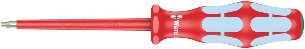 3167 i VDE-insulated TORX® screwdriver, stainless steel - 3167 i TORX 9 x 80 mm