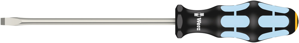 3334 Screwdriver for slotted screws, stainless - 3334   1,2 x 6,5 x 150 mm