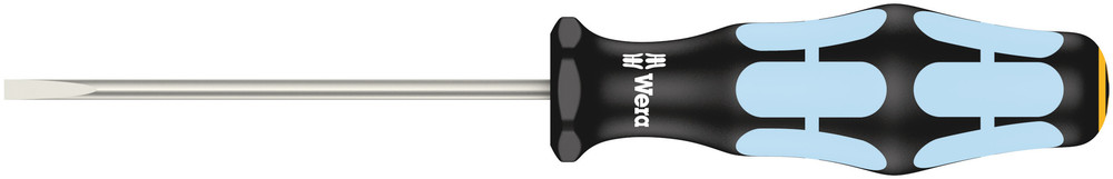 3335 Screwdriver for slotted screws, stainless - 3335   0,5 x 3,0 x 80 mm