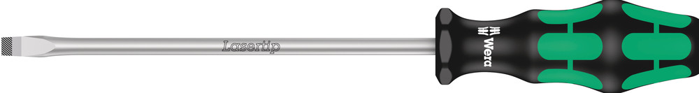 334 Screwdriver for slotted screws - 334 1,2 x 8,0 x 175 mm