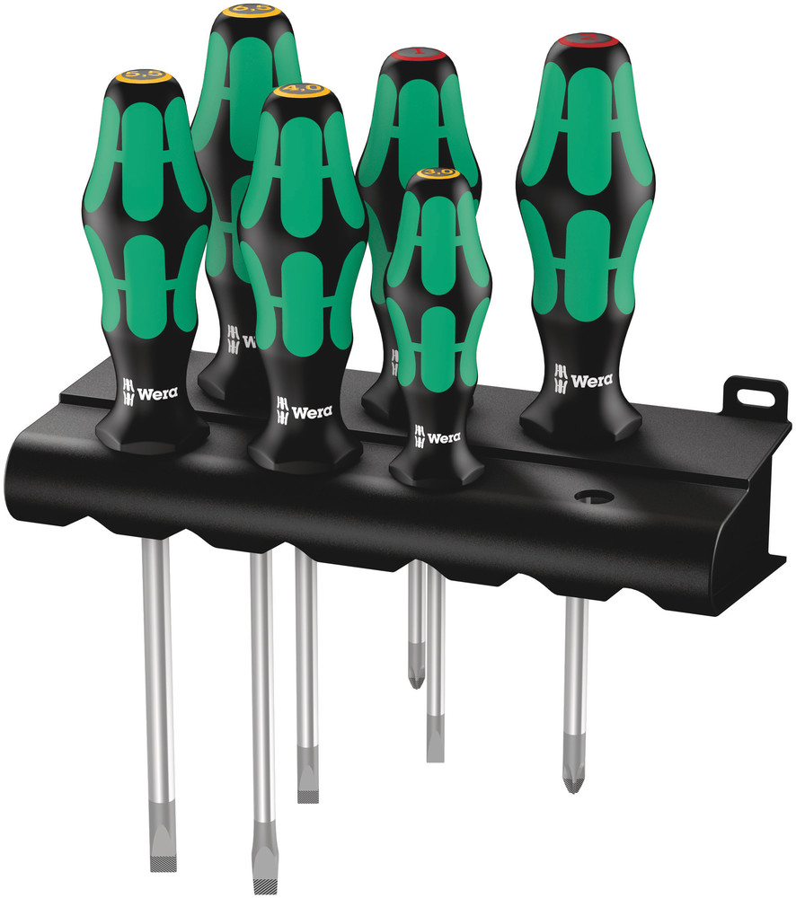 334/6 Rack Screwdriver set Kraftform Plus Lasertip and rack - 334/6 Rack