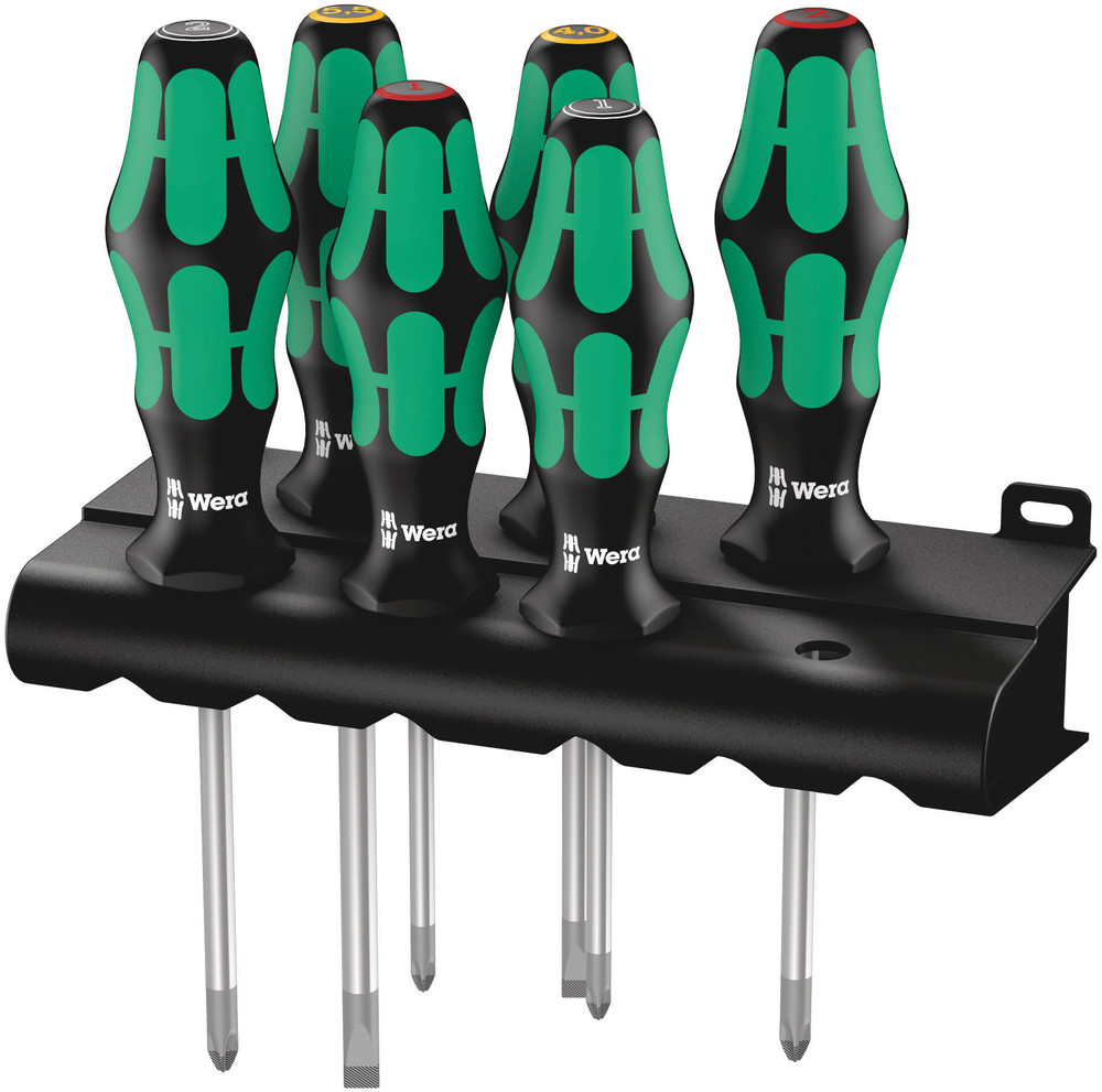 335/350/355/6 Screwdriver set Kraftform Plus Lasertip and rack - 335/350/355/6