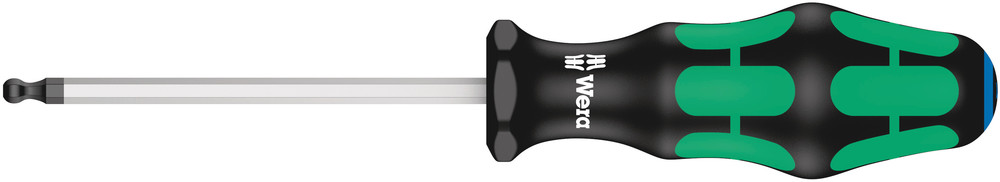 352 Ball end screwdriver for hexagon socket screws - 352 3/16" x 100 mm