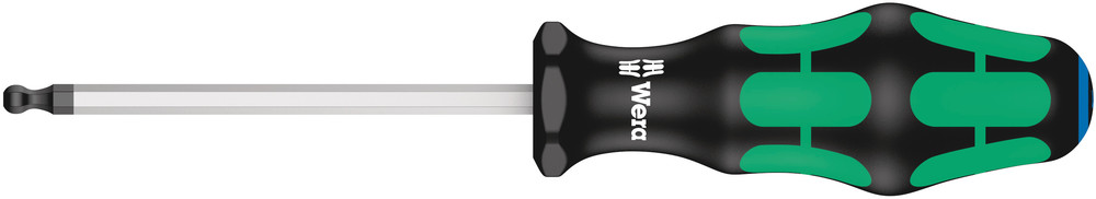 352 Ball end screwdriver for hexagon socket screws - 352 5,0 x 100 mm