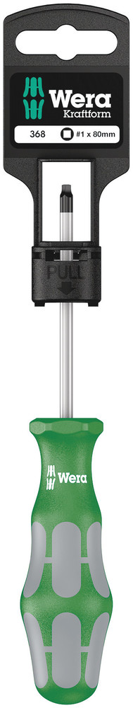 368 SB Screwdriver for square socket head screws - 368 # 1 x 80 mm SB