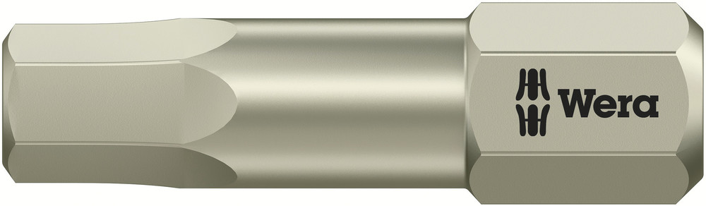 3840/1 TS bits, stainless - 3840/1 TS Hex-Plus 3/16" x 25 mm