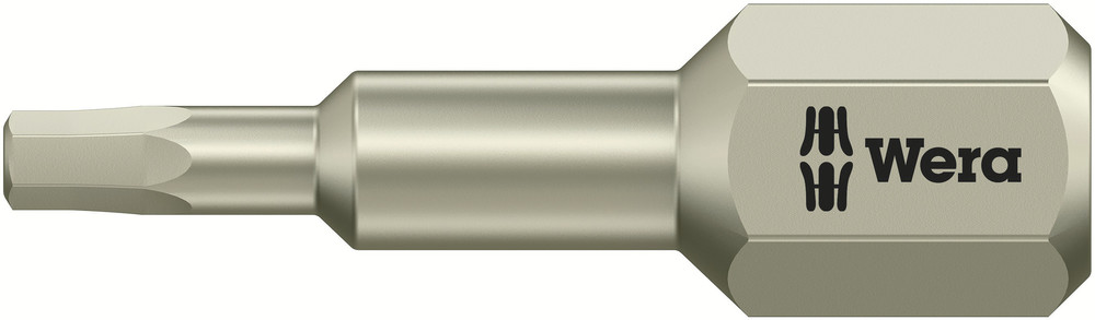 3840/1 TS bits, stainless - 3840/1 TS Hex-Plus 3/32" x 25 mm