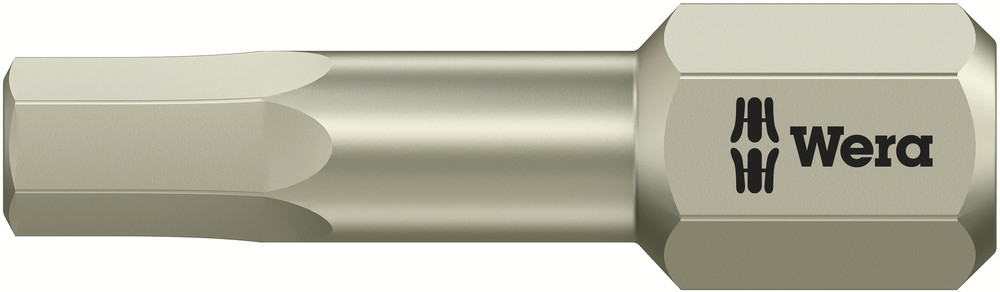 3840/1 TS bits, stainless - 3840/1 TS Hex-Plus 5/32" x 25 mm