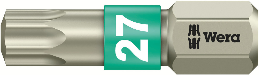 3867/1 TS TORX® bits, stainless - 3867/1 TS TORX 27 x 25 mm
