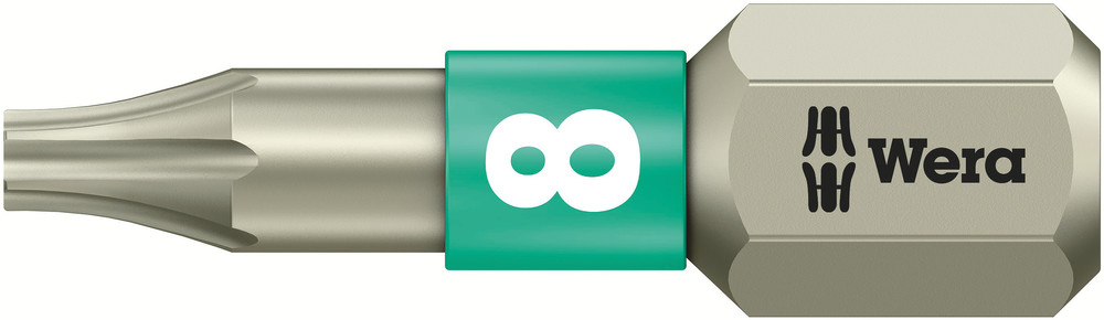 3867/1 TS TORX® bits, stainless - 3867/1 TS TORX 8 x 25 mm
