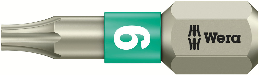 3867/1 TS TORX® bits, stainless - 3867/1 TS TORX 9 x 25 mm