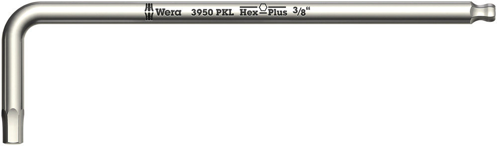 3950 PKL L-key, Imperial, stainless - 3950 PKL Hex-Plus 1/4"