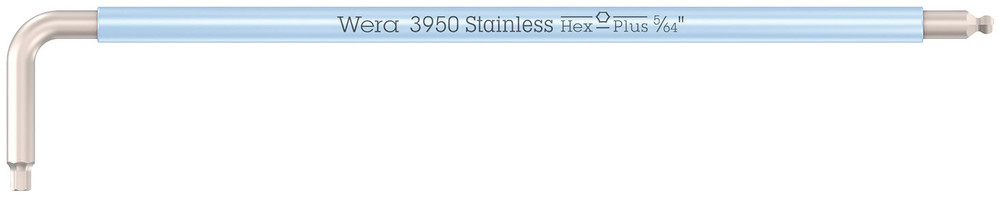3950 SPKL Multicolour Imperial L-keys, imperial, stainless - 3950 SPKL Hex-Plus 5/64" iceblue