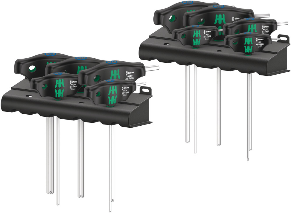 454/10 HF Set Imperial 1 screwdiver set T-handle screwdrivers Hex-Plus with holding function, Imperial - 454/10 HF Set Imperial 1