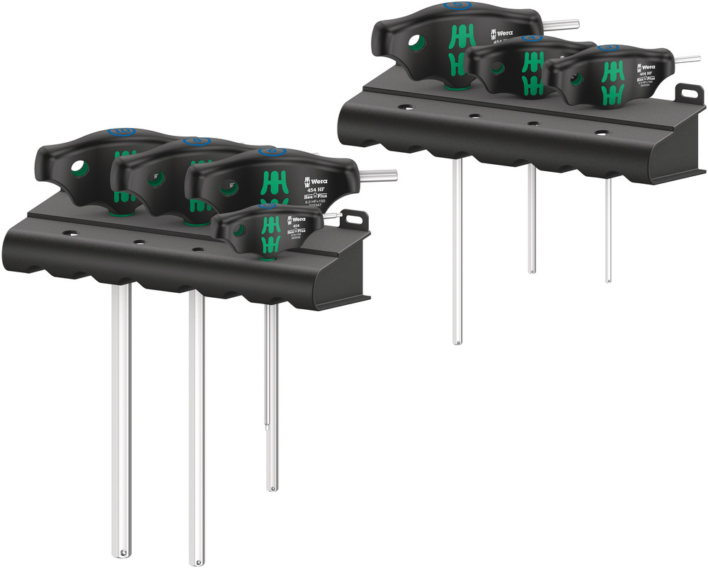454/7 HF Set 1 screwdriver set T-handle screwdrivers Hex-Plus with holding function - 454/7 HF Set 1