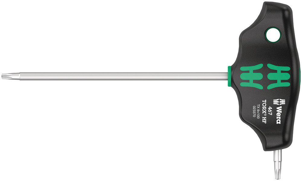 467 TORX® HF T-handle screwdriver with holding function - 467 TORX HF 9 x 100 mm
